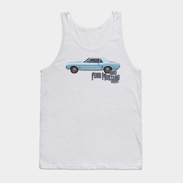 1965 Ford Mustang Coupe Tank Top by Gestalt Imagery